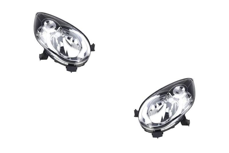 Johns, Scheinwerfer Satz passend für Citroen C1 Scheinwerfer 06/05- H4 Set links & rechts von Johns