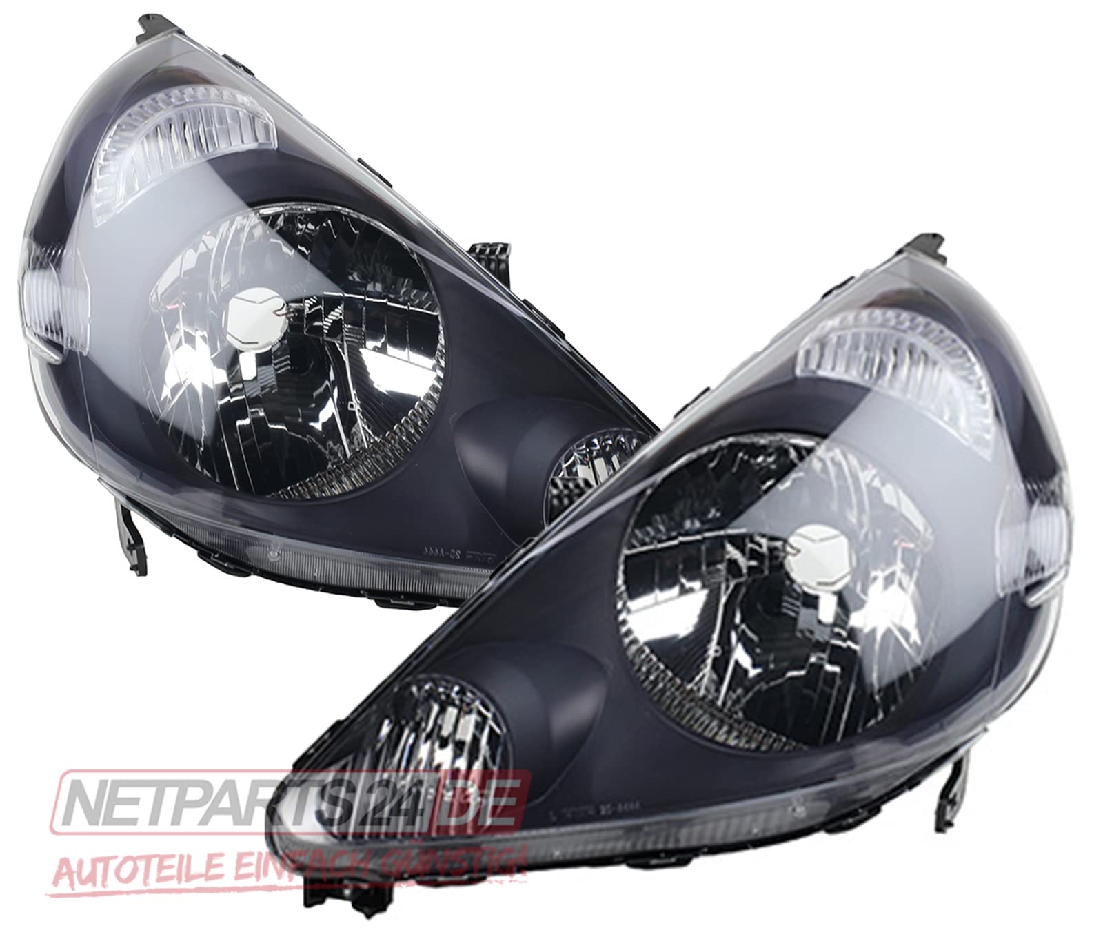Johns, Scheinwerfer Satz passend für Honda Jazz Scheinwerfersatz GD Set li. re. H4 ab 2002 bis 2004 Neu Johns, Scheinwerfer Satz passend für Honda Jazz Scheinwerfersatz GD Set li. re. H4 ab 2002 bis 2004 Neu von Johns