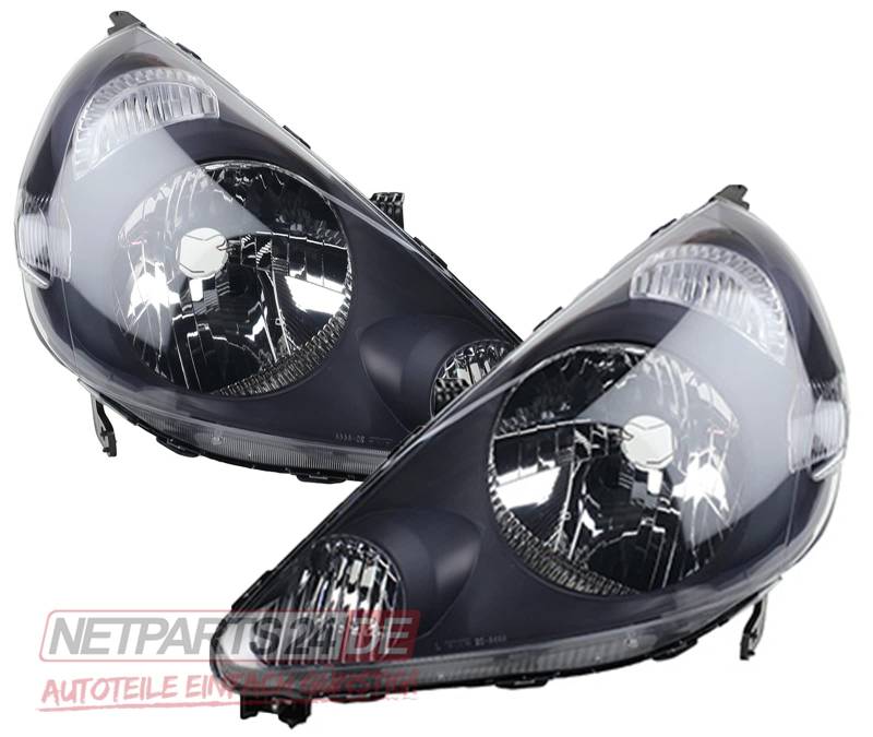 Johns, Scheinwerfer Satz passend für Honda Jazz Scheinwerfersatz GD Set li. re. H4 ab 2002 bis 2004 Neu von Johns