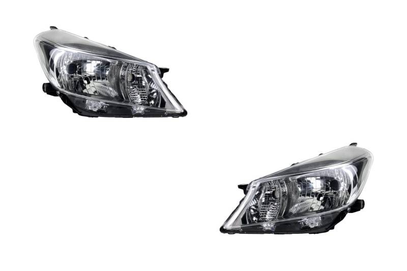 Johns, Scheinwerfer Satz passend für Toyota Yaris Scheinwerfer XP13 09/11-07/14 H4 Set links & rechts von Johns