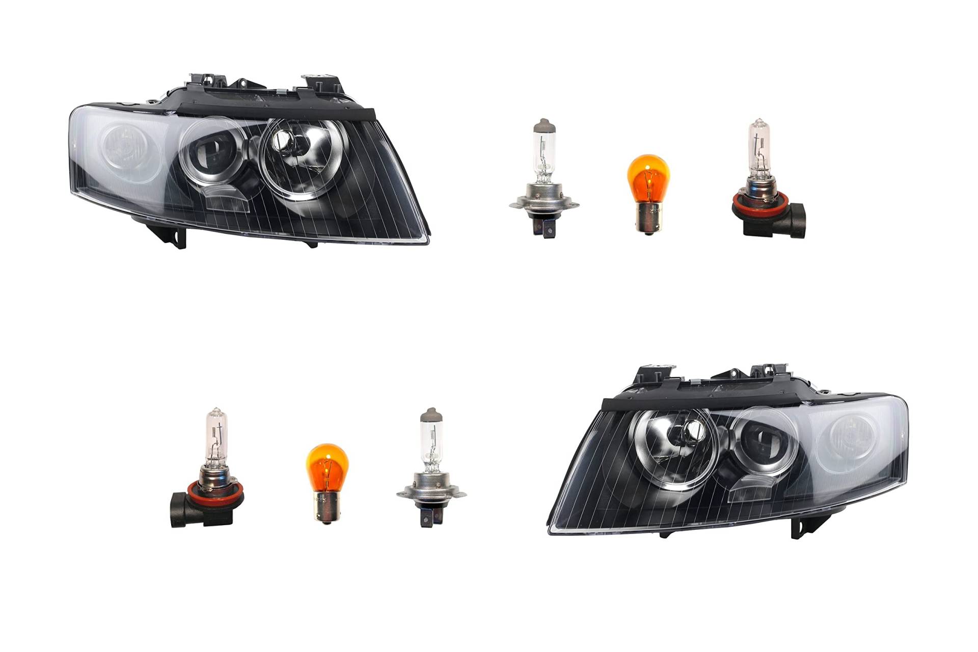 Johns, Scheinwerfer passend für Audi A4 Cabrio 8H 02-05 Satz H7/H9 L+R mit Leuchtmittel Johns, Scheinwerfer passend für Audi A4 Cabrio 8H 02-05 Satz H7/H9 L+R mit Leuchtmittel von Johns