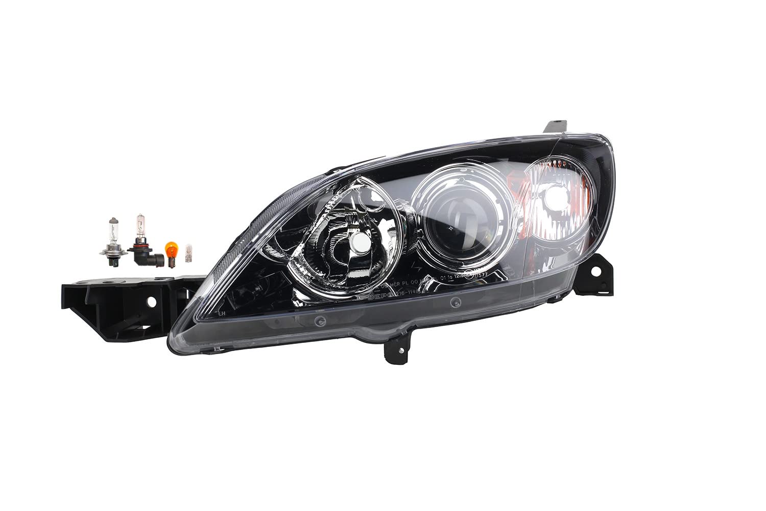 Johns, Scheinwerfer passend für Mazda 3 BK 10/03-05/09 links + Leuchtmittel Johns, Scheinwerfer passend für Mazda 3 BK 10/03-05/09 links + Leuchtmittel von Johns