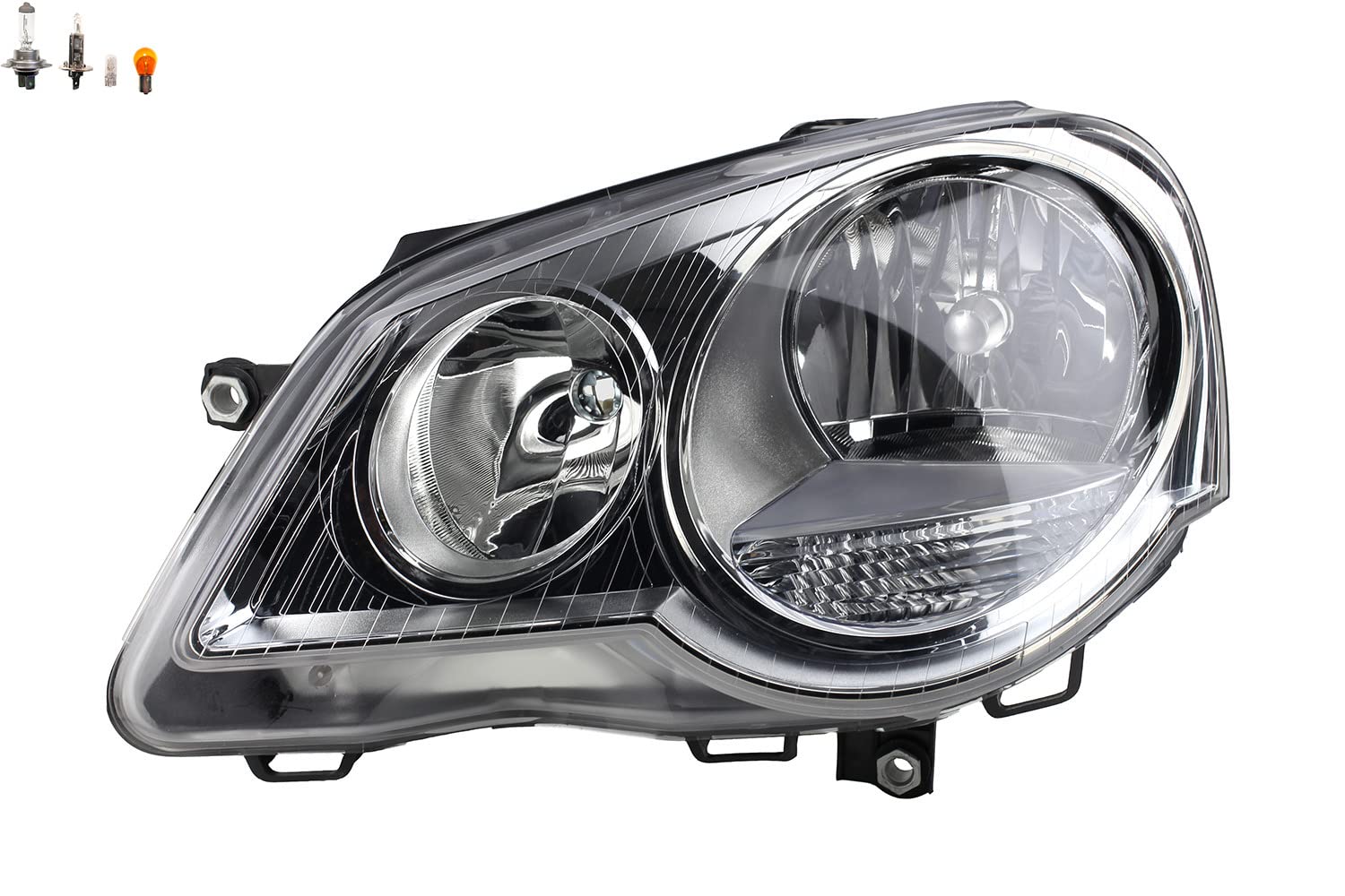 Johns, Scheinwerfer passend für VW Polo 02 9N 04/05-01/12 links + Leuchtmittel Johns, Scheinwerfer passend für VW Polo 02 9N 04/05-01/12 links + Leuchtmittel von Johns