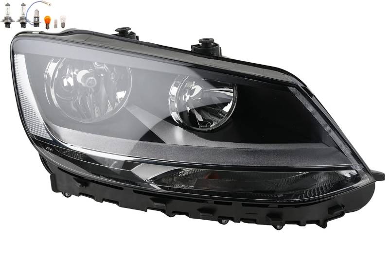 Johns, Scheinwerfer passend für VW Sharan 7N 06/10-06/15 rechts + Leuchtmittel von Johns