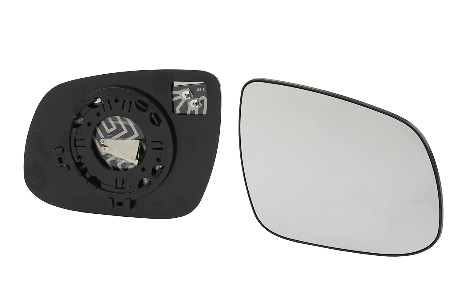 Johns, Spiegelglas rechts Beifahrerseite, kompatibel zu Kia Cees/Pro Ceed 09/09-04/12 von Johns