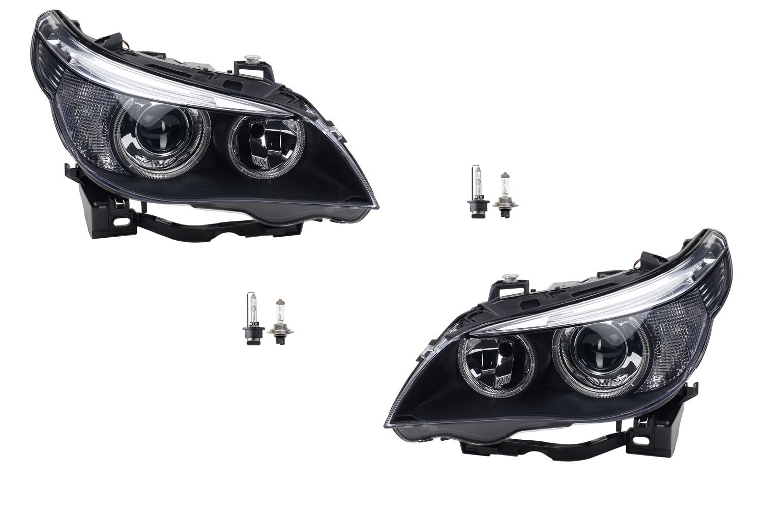 Johns, passend für BMW 5er Scheinwerfer Set E60/E61 mit D2S/H7 2005-2007 Bi-Xenon li+re Johns, passend für BMW 5er Scheinwerfer Set E60/E61 mit D2S/H7 2005-2007 Bi-Xenon li+re von Johns