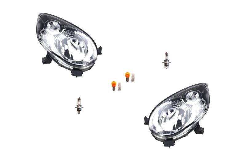 Johns, passend für Citroen C1 Scheinwerfer 06/05- mit Leuchtmitteln Set links & rechts von Johns