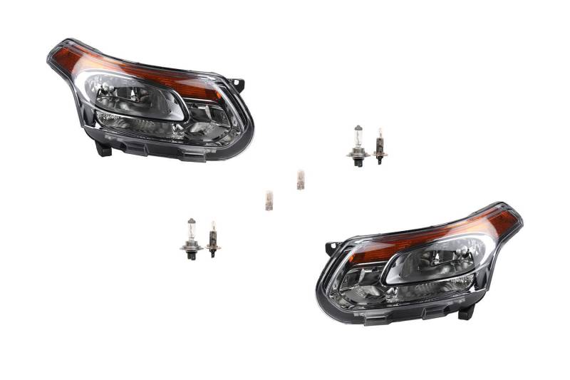 Johns, passend für Citroen C3 Scheinwerfer Picasso 11/09- + Leuchtmit. Set links rechts von Johns