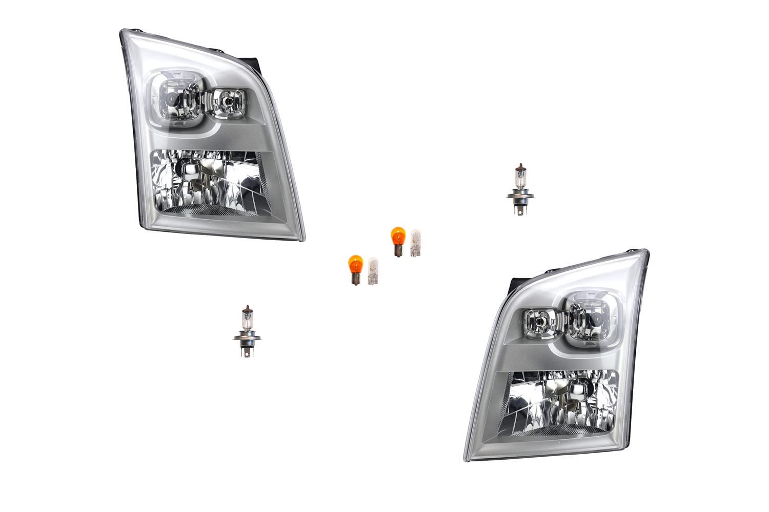 Johns, passend für Ford Transit Scheinwerfer 06 07/06- + Leuchtmittel Set links, rechts Johns, passend für Ford Transit Scheinwerfer 06 07/06- + Leuchtmittel Set links, rechts von Johns