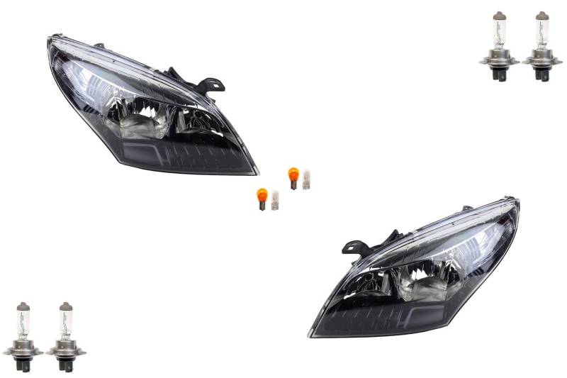 Johns, passend für Renault Megane Scheinwerfer III 04/12-12/13 + Leuchtmit. Set li. re. von Johns