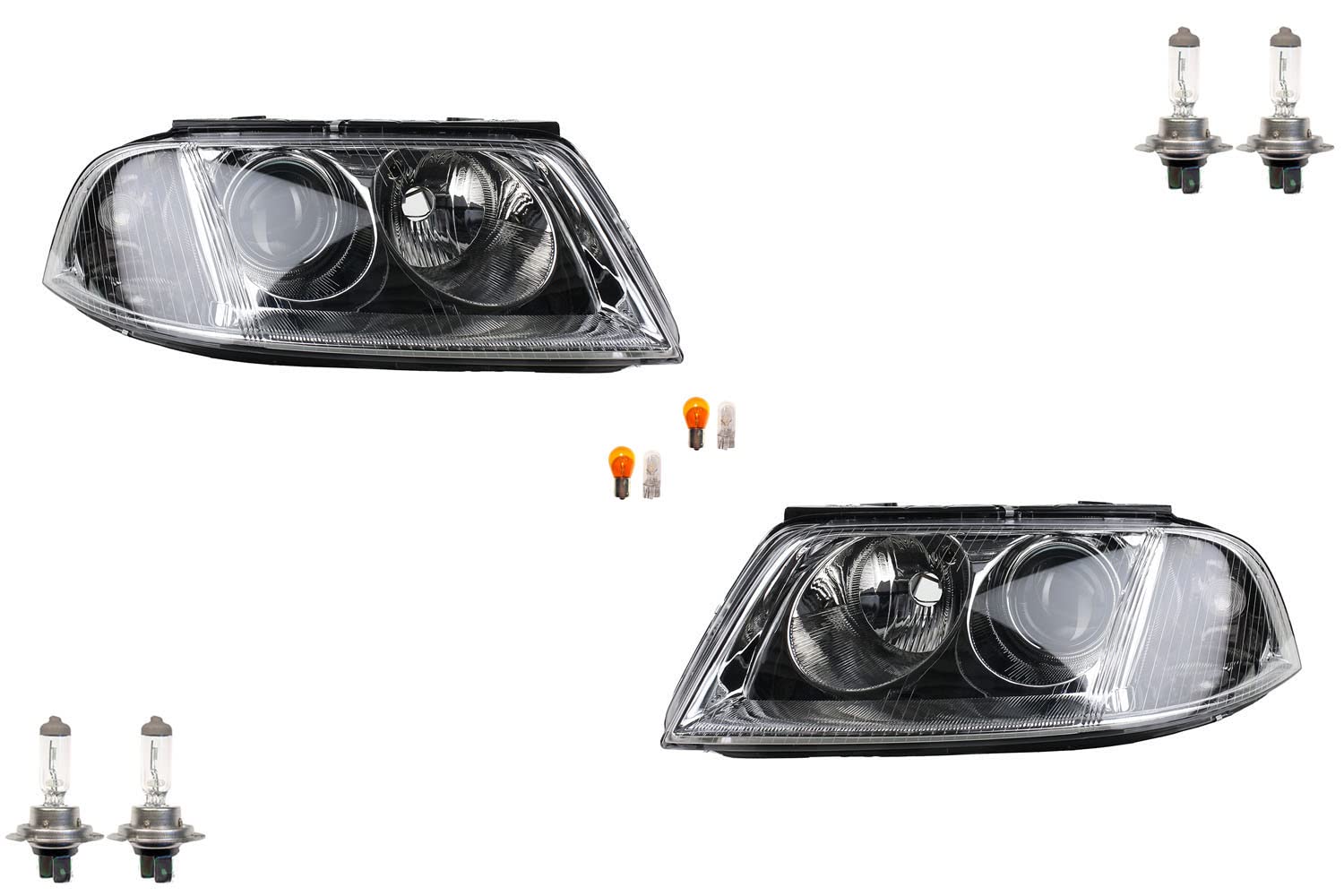 Johns, passend für VW Passat Scheinwerfer 3B Set mit Leuchtmitteln Set links & rechts Johns, passend für VW Passat Scheinwerfer 3B Set mit Leuchtmitteln Set links & rechts von Johns