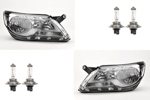 Johns, passend für VW Tiguan Scheinwerfer (5N) 09/07-05/11 mit H7/H7 Set links, rechts von Johns