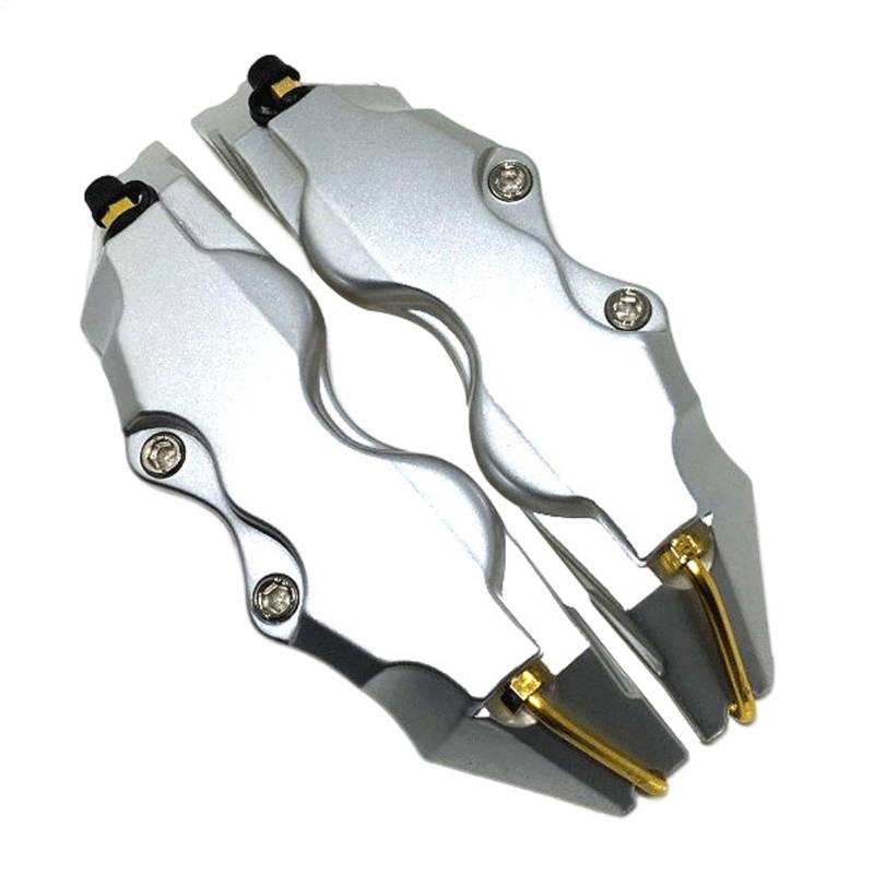 Auto Bremssattelabdeckung, 1 Paar Auto ABS Bremssattel Schutzabdeckung, Universeller Langlebig Bremssattel Abdeckungen Set Kit für Radnabe von Jongyumo