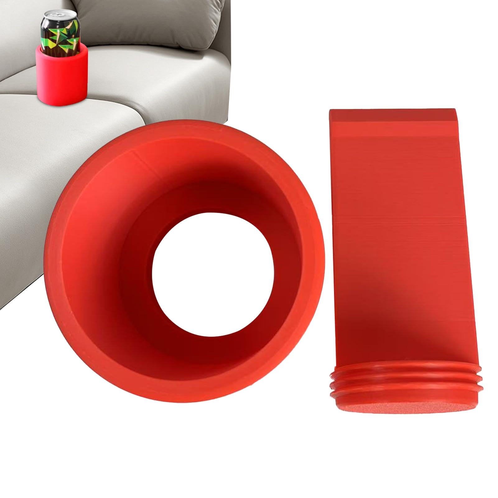 Getränkehalter Für Die Couch - Couch Haltegriff Für Becher & Gläser,3D-gedruckte Wohnaccessoires, platzsparender Multifunktions-Organizer für Fernbedienung & Notizen Getränkehalter Für Die Couch - Couch Haltegriff Für Becher & Gläser,3D-gedruckte Wohnaccessoires, platzsparender Multifunktions-Organizer für Fernbedienung & Notizen von Jongyumo