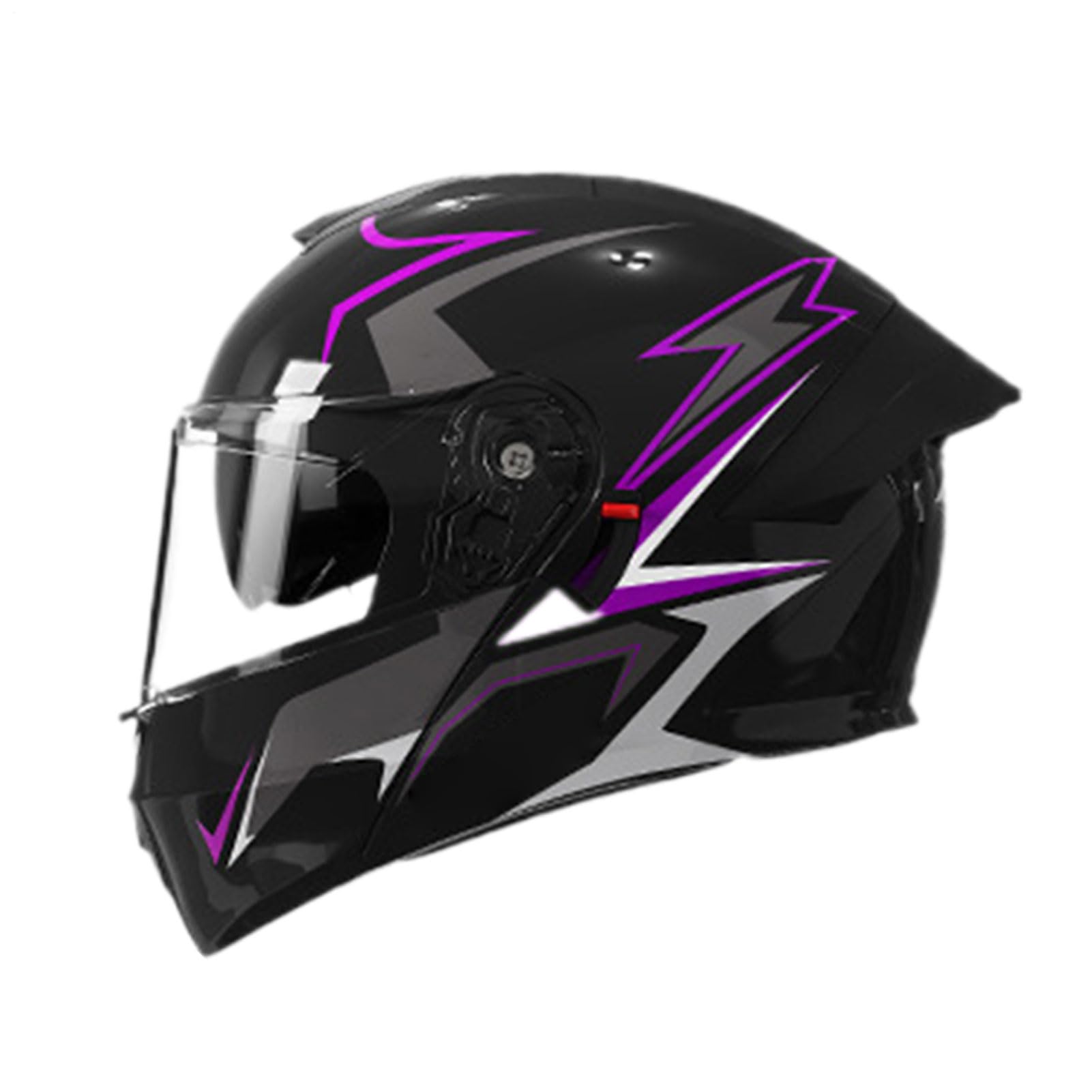 Motorradhelm - Offener Motorradhelm Mit Doppelvisier - Leichtes Schutzausrüstung Für Roller Straßen-Sportbike Motocross Damen Herren Outdoor-Fahren Motorradhelm - Offener Motorradhelm Mit Doppelvisier - Leichtes Schutzausrüstung Für Roller Straßen-Sportbike Motocross Damen Herren Outdoor-Fahren von Jongyumo