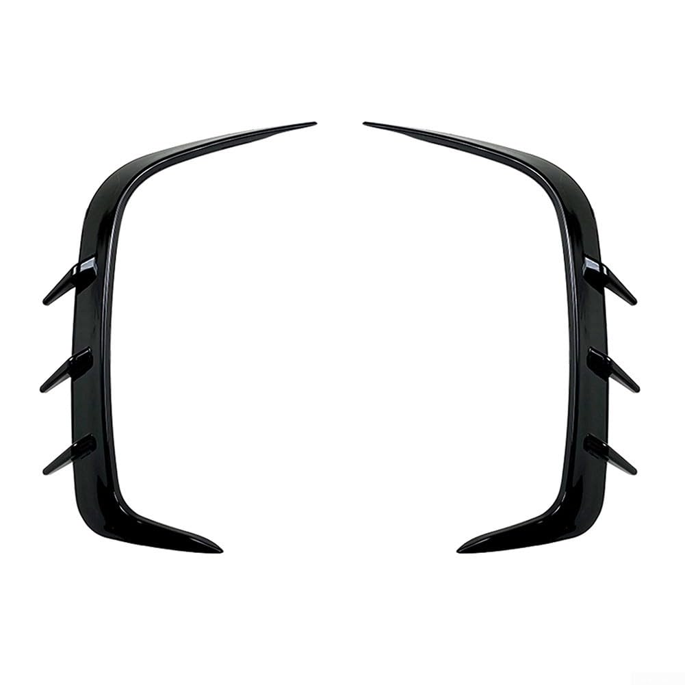 Heckluftmesser Auto Aufkleber, Heckstoßstange Seite Lüftungsschlitz Spoiler Trim für 4er G22 G23 425i 430i M440i M Sport ABS Kunststoff Außenzubehör Heckluftmesser Auto Aufkleber, Heckstoßstange Seite Lüftungsschlitz Spoiler Trim für 4er G22 G23 425i 430i M440i M Sport ABS Kunststoff Außenzubehör von Jonikuper