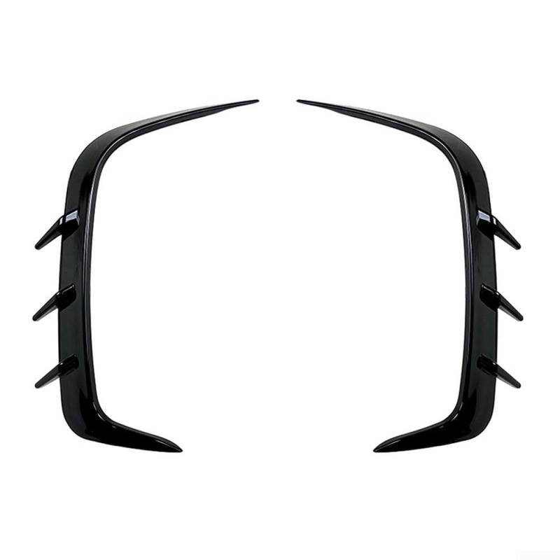 Heckluftmesser Auto Aufkleber, Heckstoßstange Seite Lüftungsschlitz Spoiler Trim für 4er G22 G23 425i 430i M440i M Sport ABS Kunststoff Außenzubehör von Jonikuper