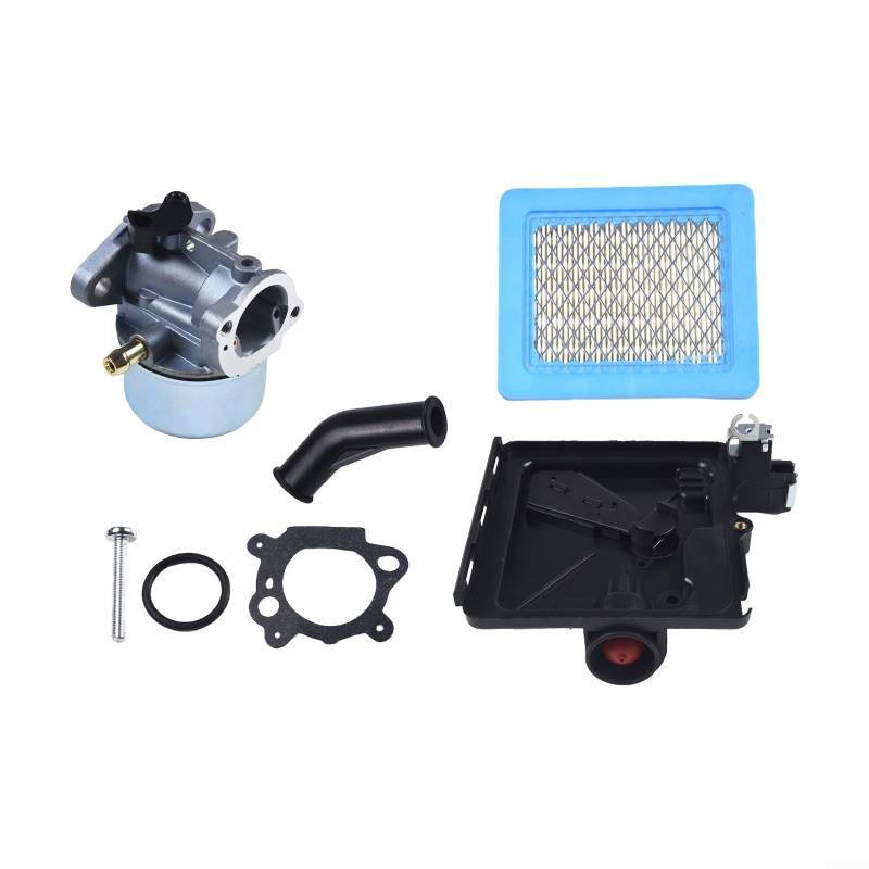 Jonikuper Rasenmäher Vergaser-Kit 799868 Vergaser + 795259 Luftfilterreiniger Basis Rasenmäher Kleinmotor Motorstartsystem von Jonikuper