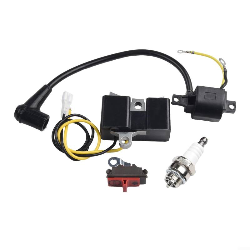 Zündspule Zündmodul Spule Montage Zündspule Kit für Kettensäge Modellreihe 61 66 162 266 Ersatz 501516201 von Jonikuper