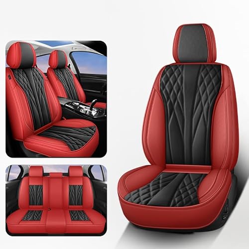 Jooexel Autositzbezüge Universal passend für Opel Zafira Grandland X Opel GT Cascada Corsa Corsa e Meriva Vectra Insignia Schonbezug Set Premium Leder Sitzbezüge von Jooexel