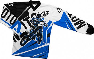 Jopa Moto-X, Shirt Kinder - Blau - 134 von Jopa