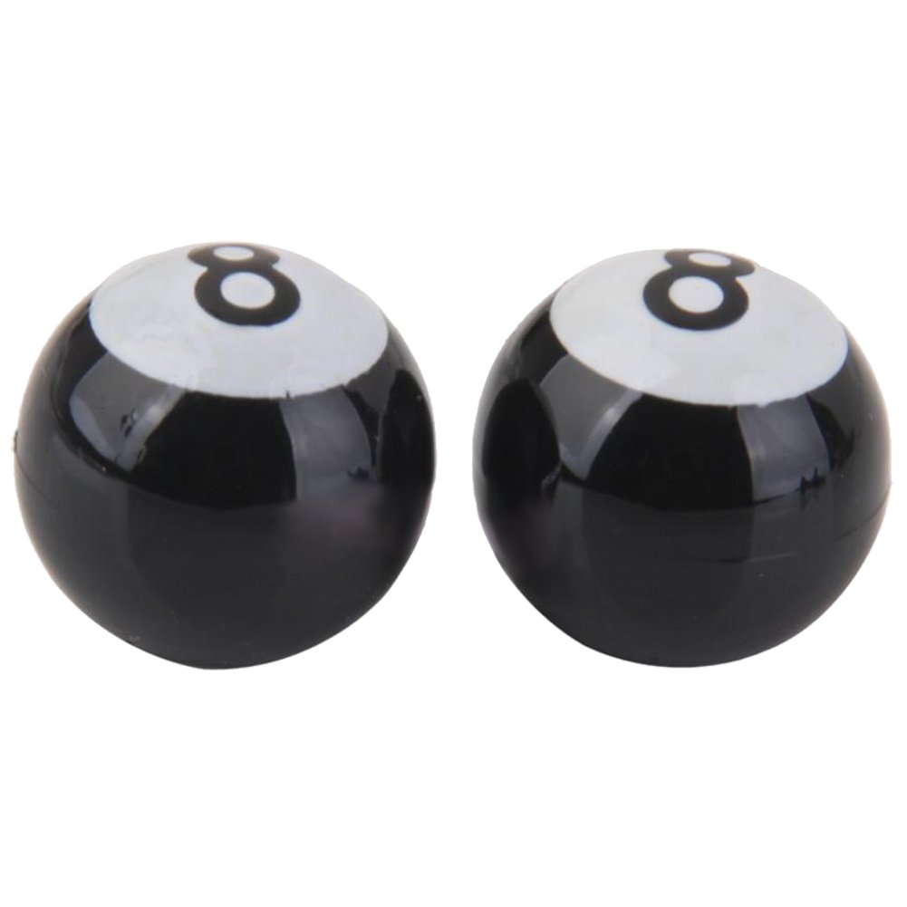 Joselin 2 X 8 Ball Motorrad Fahrradreifen Rad Vorbau Luftventil Staubkappenabdeckung Joselin 2 X 8 Ball Motorrad Fahrradreifen Rad Vorbau Luftventil Staubkappenabdeckung von Joselin