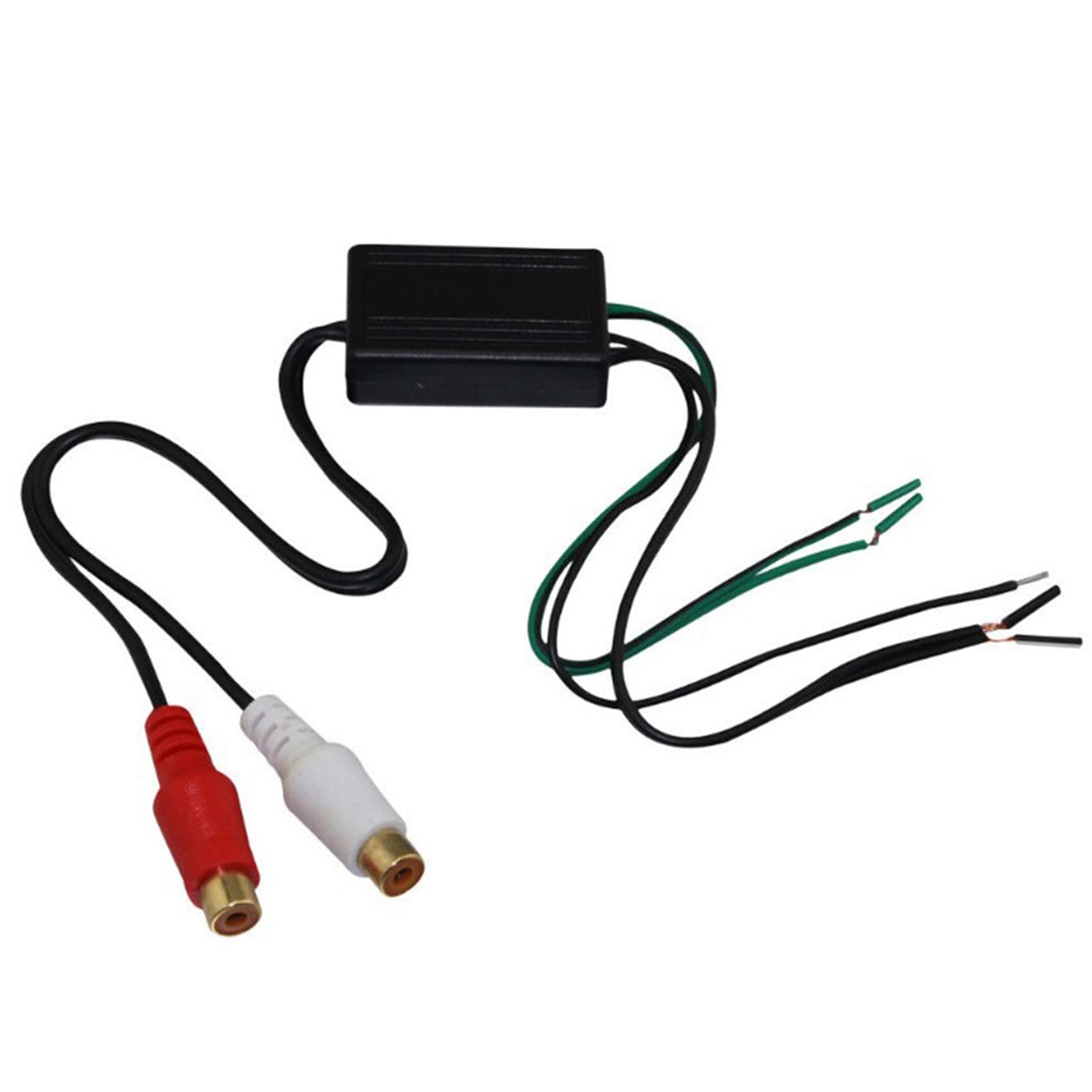 Josenidny Lautsprecher zu 2 Line Ausgang Konverter EIN//Niedrig für Auto Audio Josenidny Lautsprecher zu 2 Line Ausgang Konverter EIN//Niedrig für Auto Audio von Josenidny