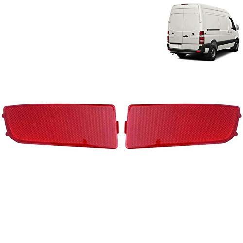 Josenidny Reflektorlicht für Sprinter W906 2006–2016 Stoßstange hinten, Rot, Rückstrahler von Bater