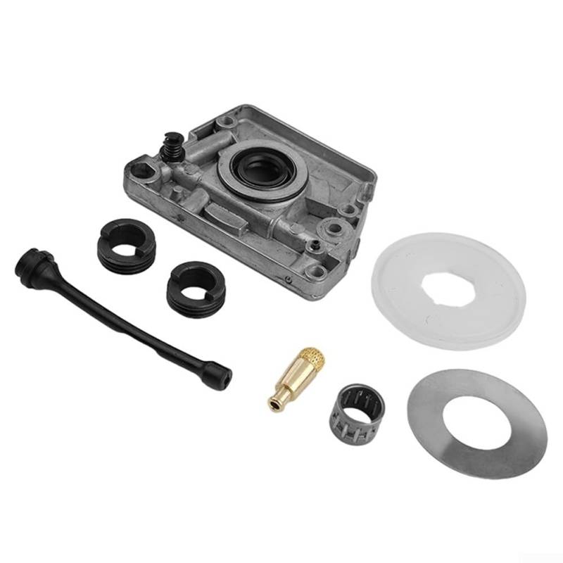 Jotekonoby Kettensägenölpumpe Schneckengetriebe Ersatz-Kit kompatibel mit 61 66 266 268 272 für XP Modelle Öler Teile Set inklusive Filterschlauch Kupplungsabdeckung von Jotekonoby