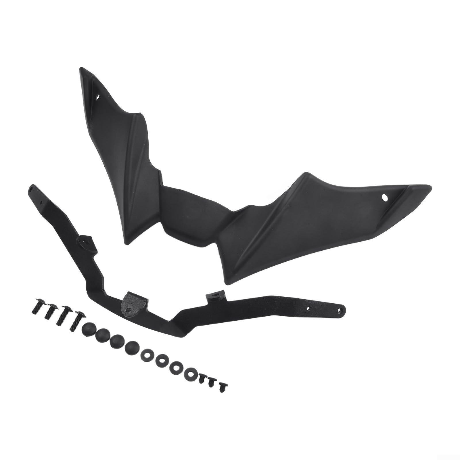 Motorrad Spoiler für MT09 SP 2021 2023 Aerodynamische Flügelabweiser für verbesserte Stabilität (Schwarz) von Jotekonoby