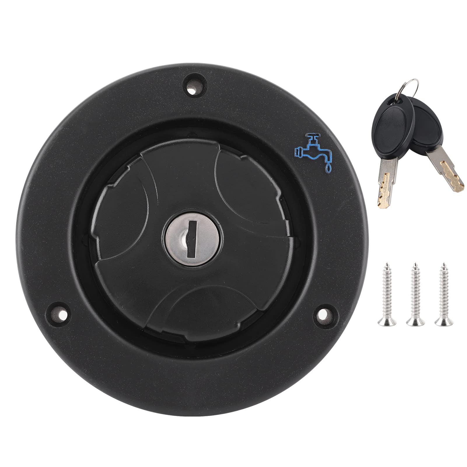 Wassertankdeckel, Wassertankdeckel Wohnmobil Befüll Adapter AnschlussSystem Mit Überlauffunktion Integrierter Doppelkupplung Füllstandsanzeige Lukenschloss für RV Wohnmobil Caravan Schlüsseln Zubehör Wassertankdeckel, Wassertankdeckel Wohnmobil Befüll Adapter AnschlussSystem Mit Überlauffunktion Integrierter Doppelkupplung Füllstandsanzeige Lukenschloss für RV Wohnmobil Caravan Schlüsseln Zubehör von Joyzan