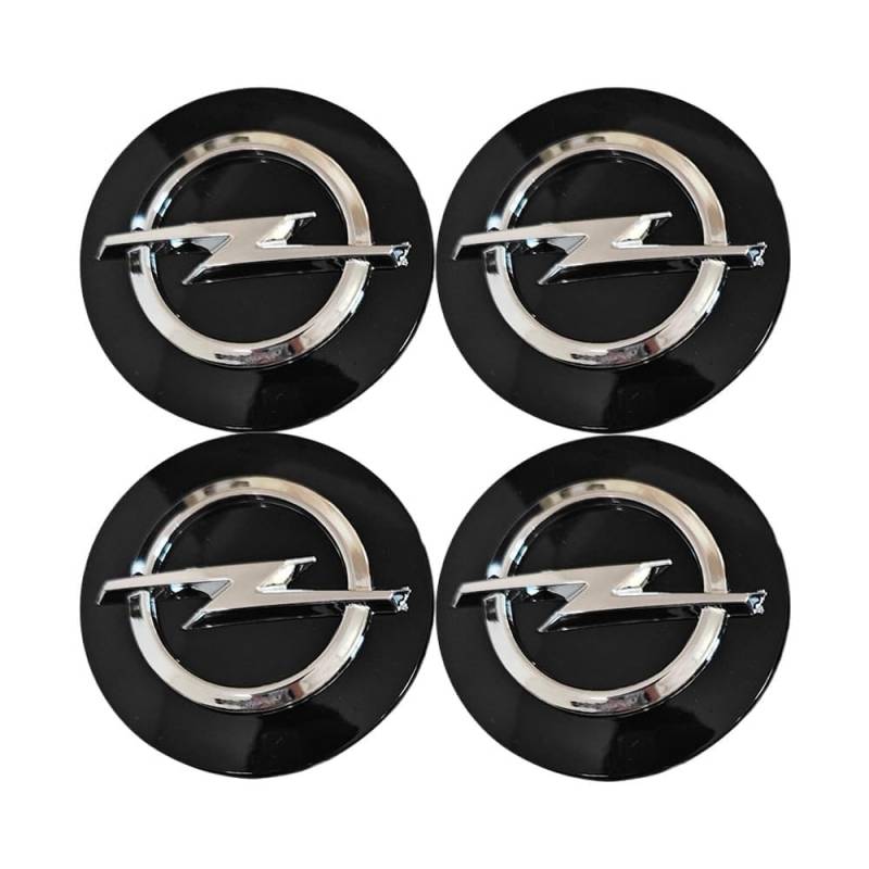 4 Stück Auto Radnabenkappen für OPEL Vectra Insignia Antara Corsa Astra Grandland X Mokka X Zafira C 54mm,Felgendeckel Nabendeckel Radnabendeckel Wasserdicht Staubdicht Dekorative Zubehör von JsjjQf