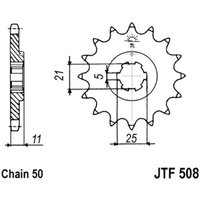 Kettenrad hinten JT JTF508,15 von Jt