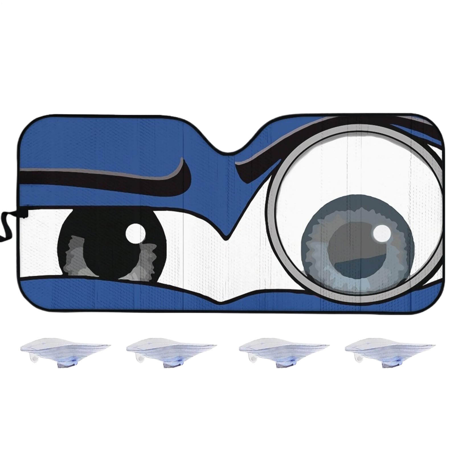 Jukeoiu Car Eyes Windshield Sonnenschutz,Cartoon-Augen Frontscheibe UV-Schutz - Vielseitiger Frontscheiben-Schutz Für Freunde, Männer, Ehemann Und Outdoor-Aktivitäten Jukeoiu Car Eyes Windshield Sonnenschutz,Cartoon-Augen Frontscheibe UV-Schutz - Vielseitiger Frontscheiben-Schutz Für Freunde, Männer, Ehemann Und Outdoor-Aktivitäten von Jukeoiu