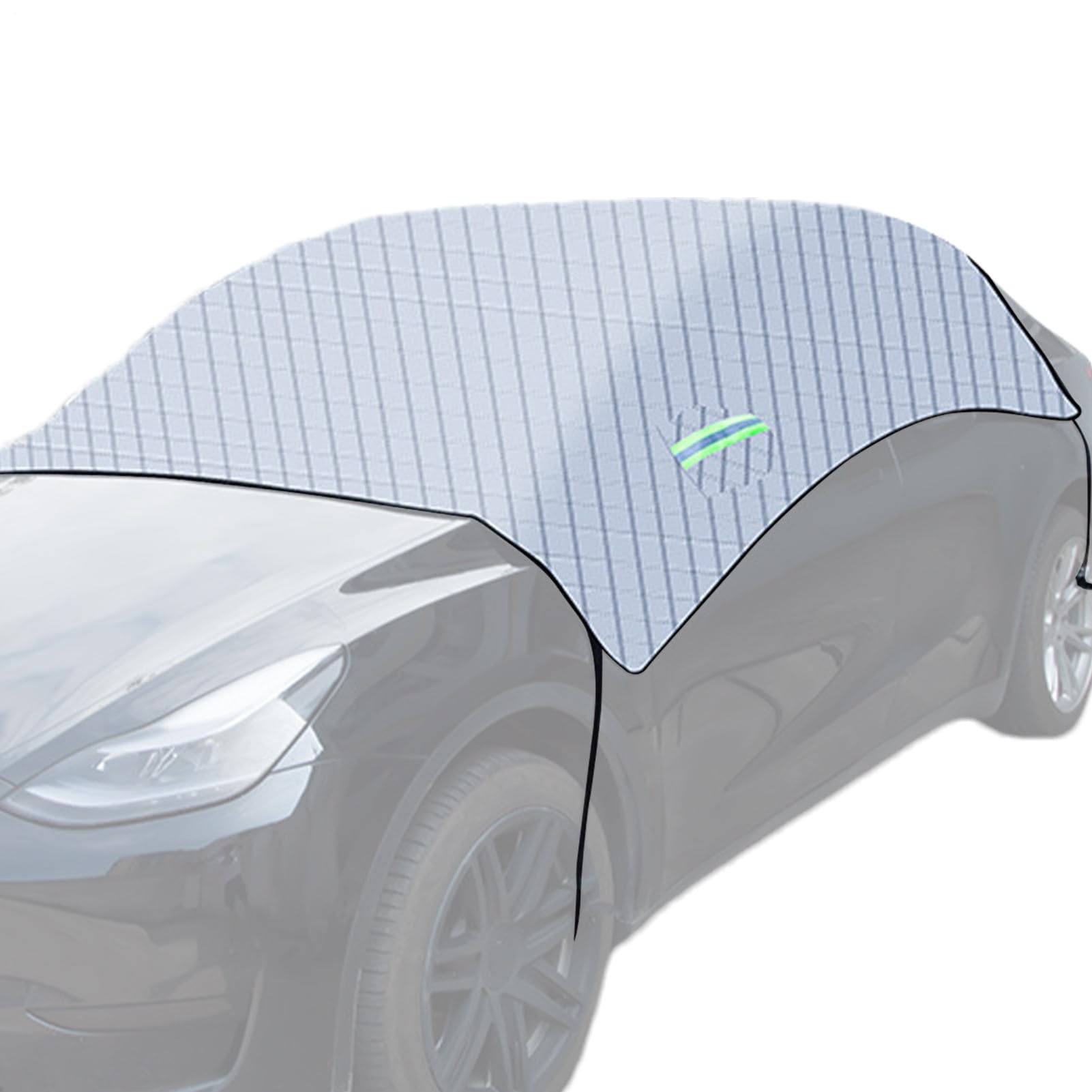 Jukeoiu Hagelschütze Autoabdeckung, Autobahnabdeckung - Dach Sonnenschutz Staub UV Resistant Abdeckung Magnetisch | Allwetter wasserdichte Eiswindscheibe-Beschützer mit reflektierenden Bändern für Jukeoiu Hagelschütze Autoabdeckung, Autobahnabdeckung - Dach Sonnenschutz Staub UV Resistant Abdeckung Magnetisch | Allwetter wasserdichte Eiswindscheibe-Beschützer mit reflektierenden Bändern für von Jukeoiu