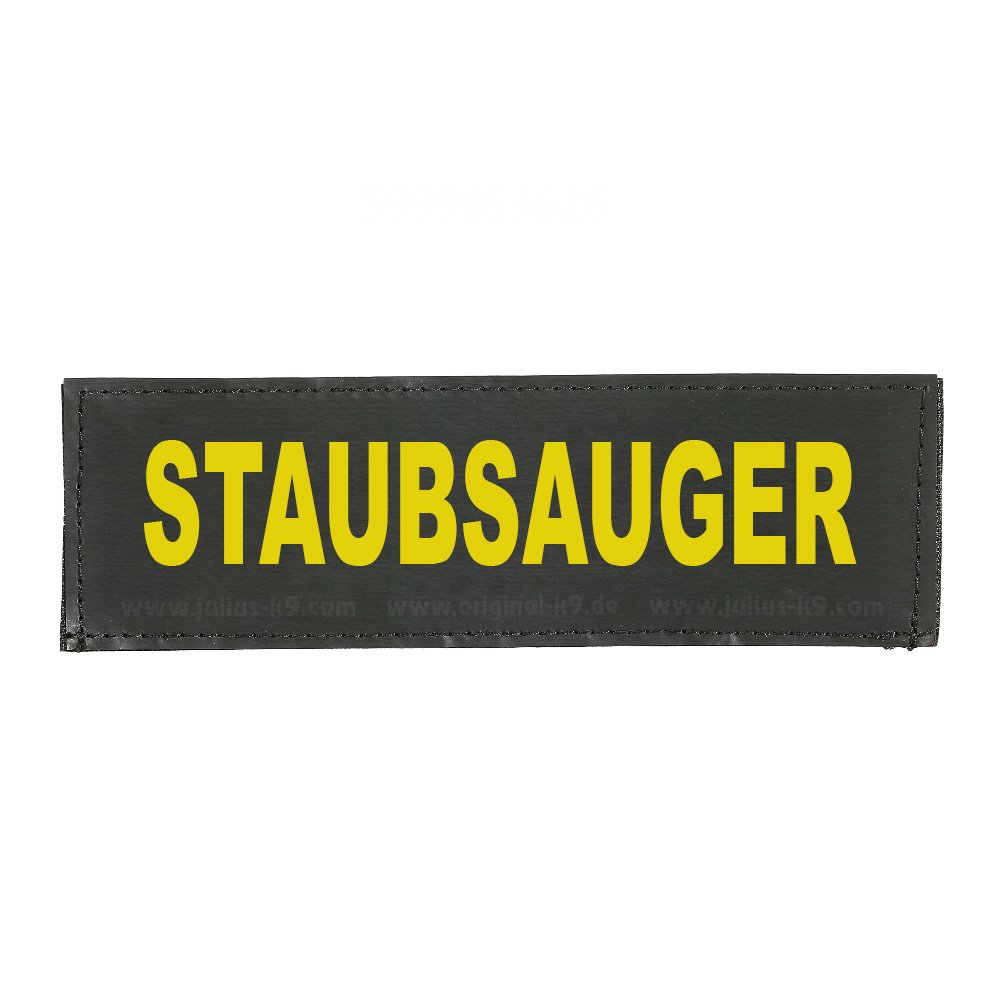 Julius K9 162LO-G-26976 Klettaufschrift, STAUBSAUGER, gross, gelb Julius K9 162LO-G-26976 Klettaufschrift, STAUBSAUGER, gross, gelb von Julius K9