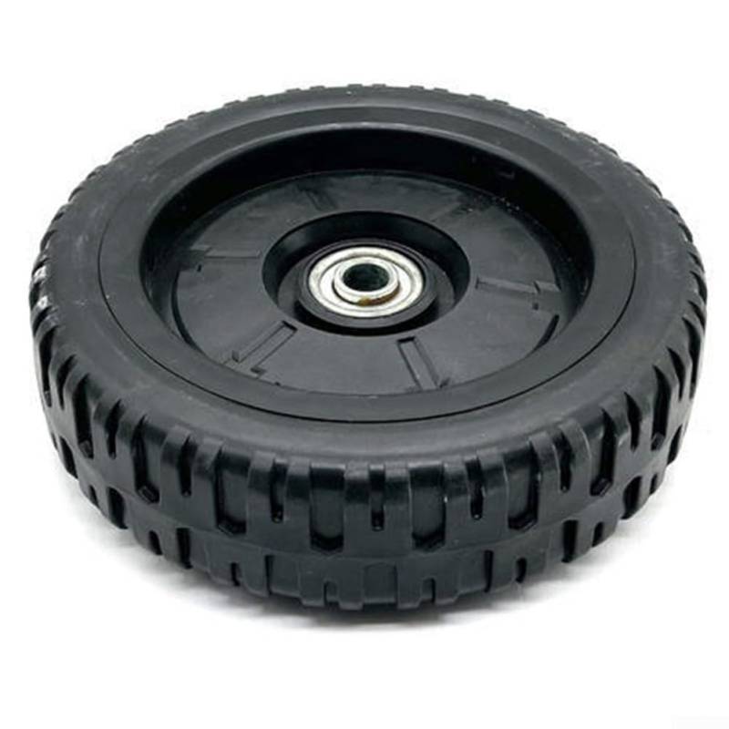 1 Packung Rasenmäher Vorderräder und Hinterräder Ersatzteil für Schubmäher, 17.8 cm/20.3 cm/10 Zoll Selbstfahrender Rasenmäher von Jumplushion