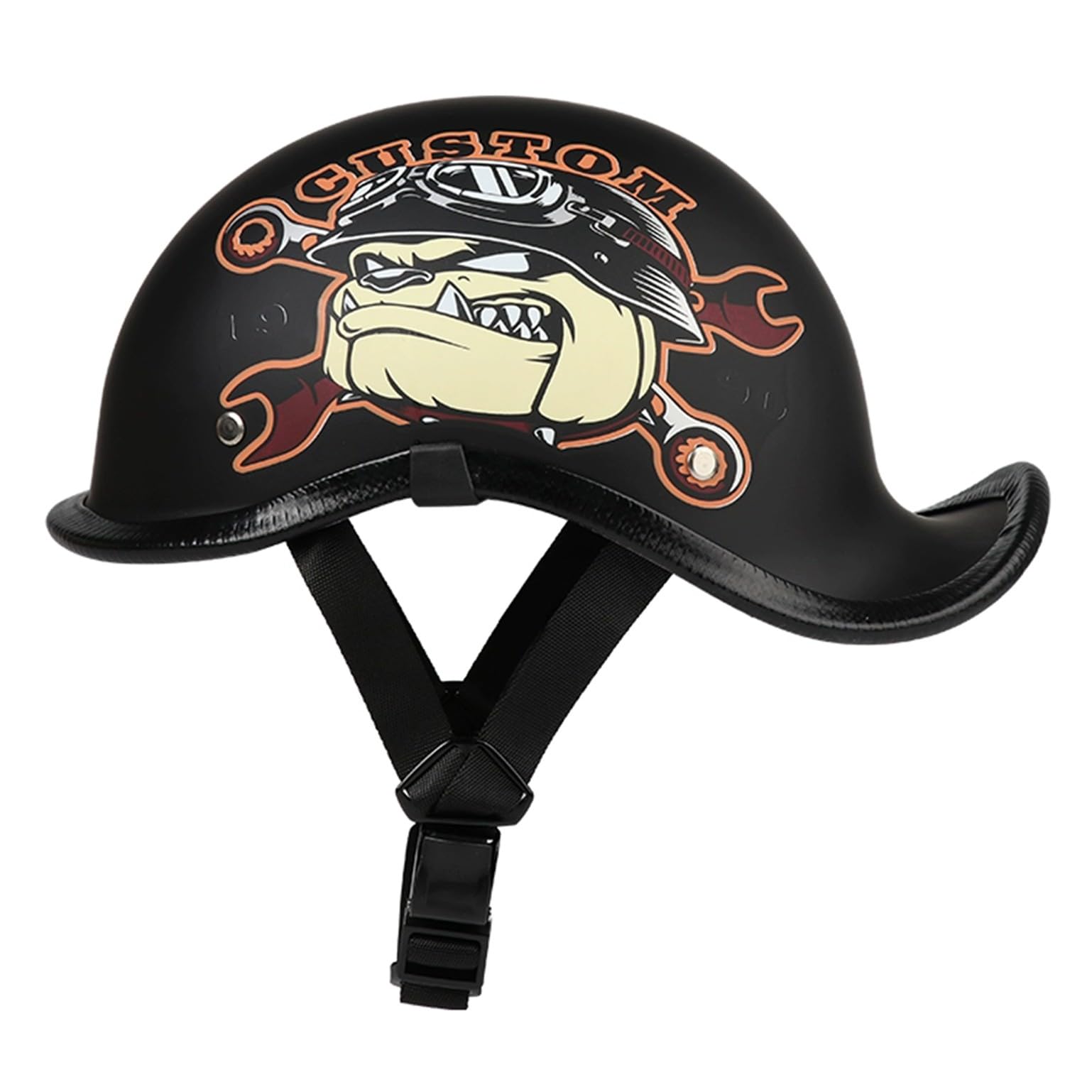 Vintage Motorrad Halbschalenhelm Motorradhelm ECEDOT-Zulassung Jet Halbhelme Cruiser Chopper Scooter Helm Retro Offenem Motorrad Halbhelm MäNner Frauen Mofa Helm 4,L=59~60CM Vintage Motorrad Halbschalenhelm Motorradhelm ECEDOT-Zulassung Jet Halbhelme Cruiser Chopper Scooter Helm Retro Offenem Motorrad Halbhelm MäNner Frauen Mofa Helm 4,L=59~60CM von JunPing
