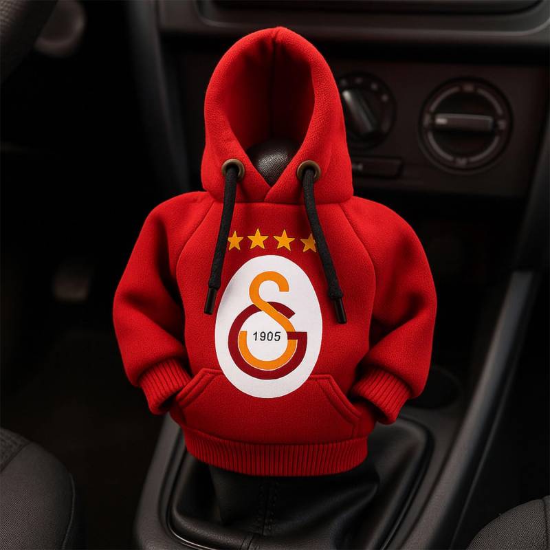 Galatasaray Schalthebel Hoodie – Ultraslan Edition – Mini-Pullover für Schaltknauf – Auto-Dekoration von Jungengel