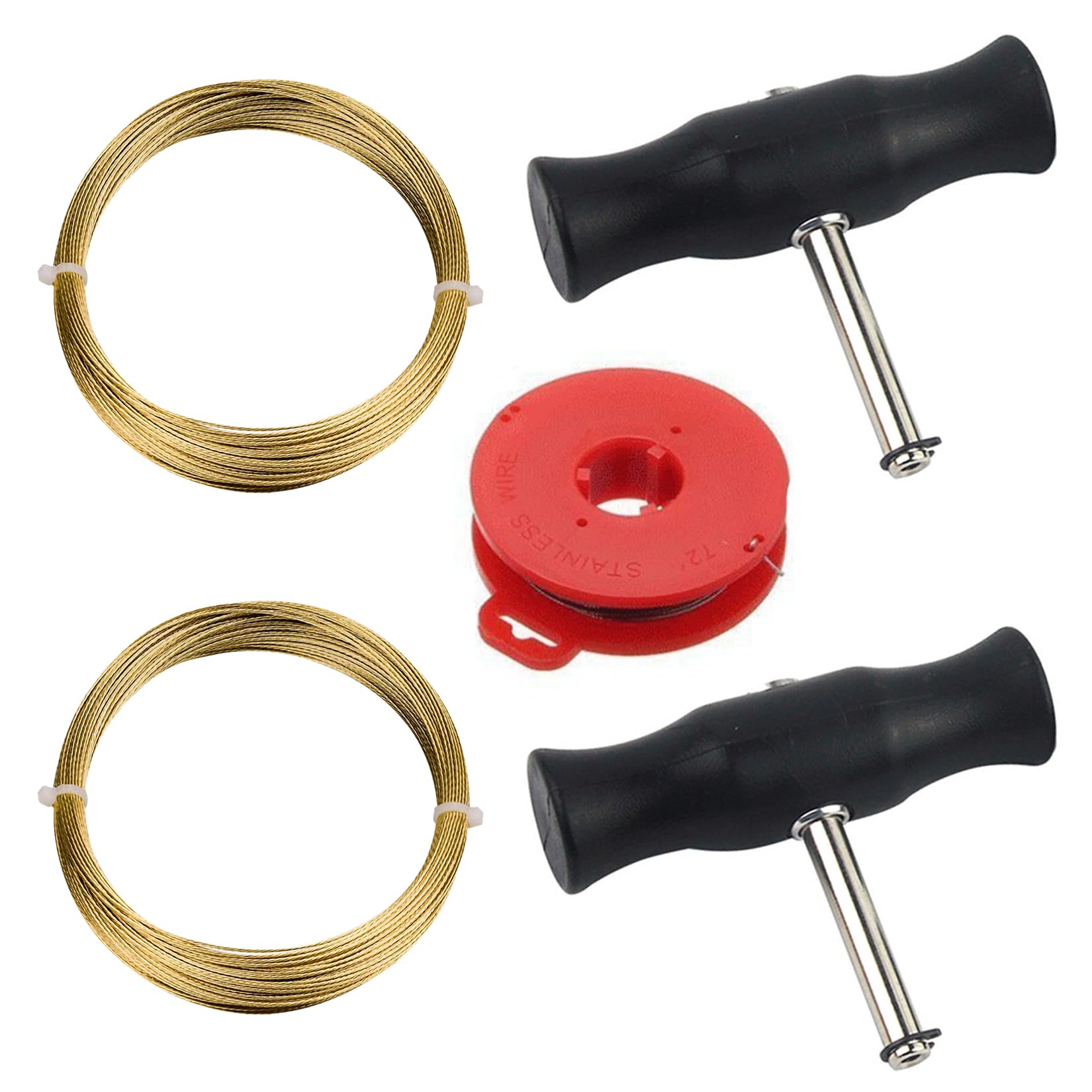 JurciCat 5 Stück Windshield repair kit Auto Fenster Entfernung Werkzeug mit schneidedraht und griffen universal Windschutzscheibe reparaturset Windschutzscheibe auto kit von JurciCat