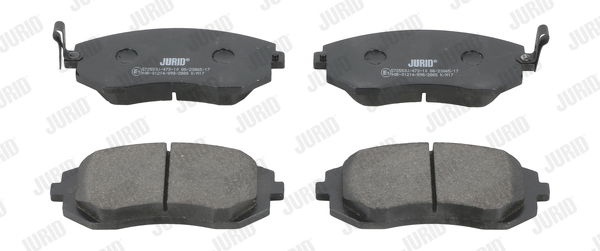 Bremsbelagsatz, Scheibenbremse Vorderachse Jurid 572550J Bremsbelagsatz, Scheibenbremse Vorderachse Jurid 572550J von Jurid