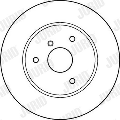 Bremsscheibe Vorderachse Jurid 562155JC Bremsscheibe Vorderachse Jurid 562155JC von Jurid