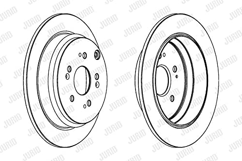 JURID 562888JC-1 Bremsscheiben von Jurid