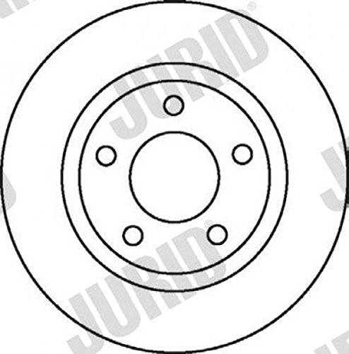 Jurid 562060JC NONOX Bremsscheibe - (Paar) von Jurid