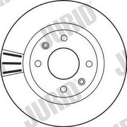 Jurid 562128JC NONOX Bremsscheibe - (Paar) von Jurid
