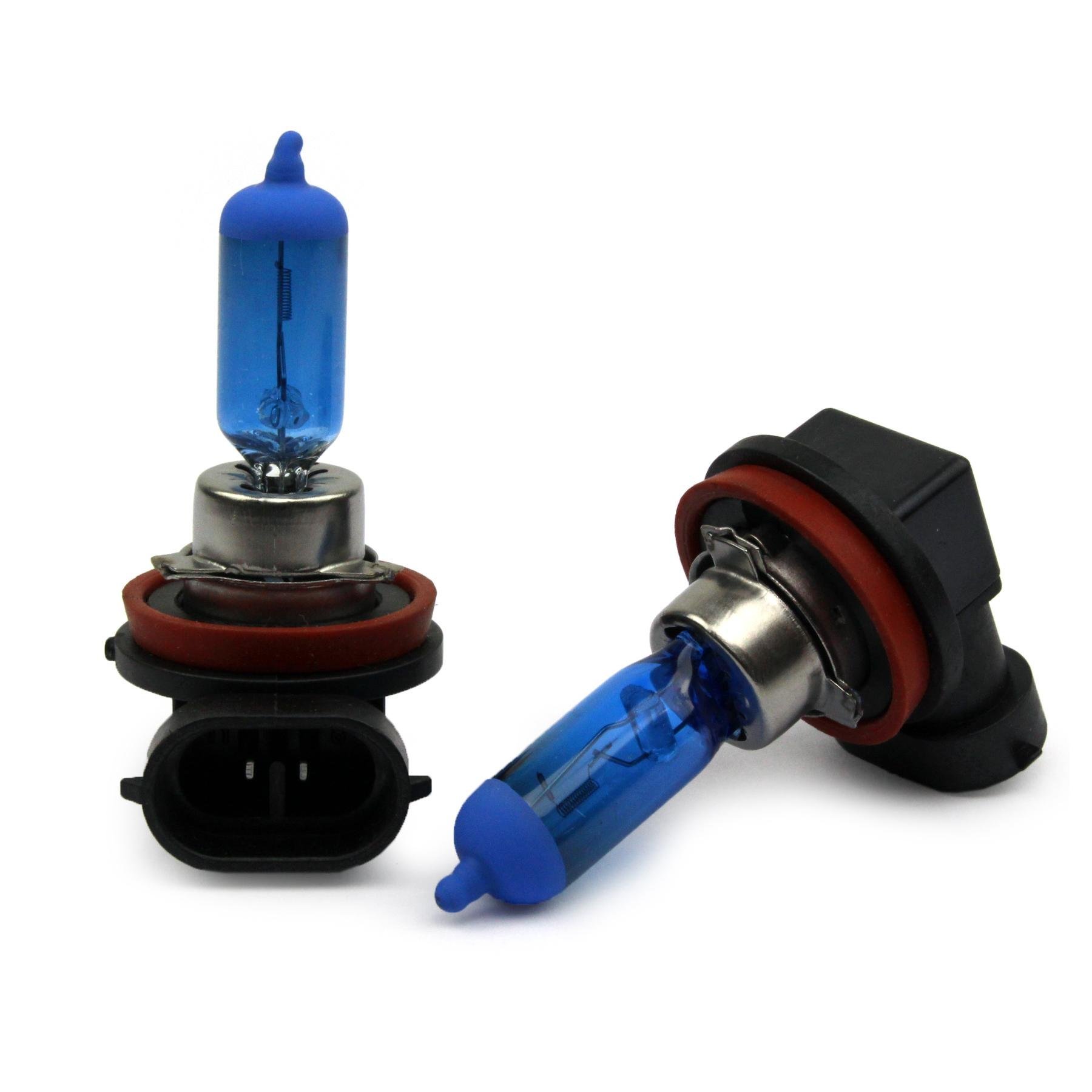 Jurmann Trade GmbH® 2x H8 65W Xenon Style Lampen für Nebelscheinwerfer, Halogen Birne, Xenon Look von Jurmann Trade GmbH