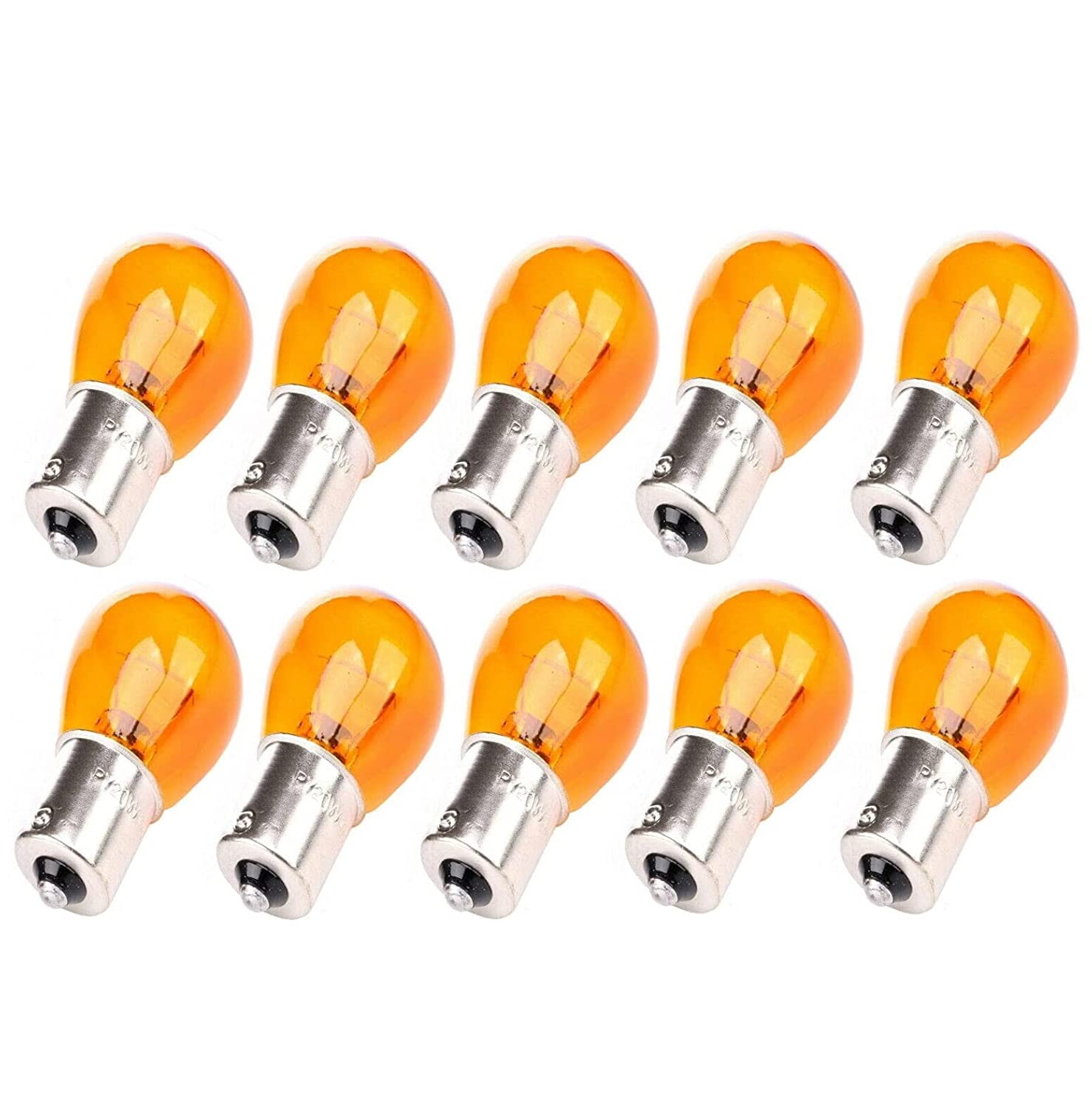 10x Jurmann PY21W 12V BAU15s Original Orange Long Life Blinker Halogen Ersatz Lampe E-geprüft 10x Jurmann PY21W 12V BAU15s Original Orange Long Life Blinker Halogen Ersatz Lampe E-geprüft von Jurmann Trade