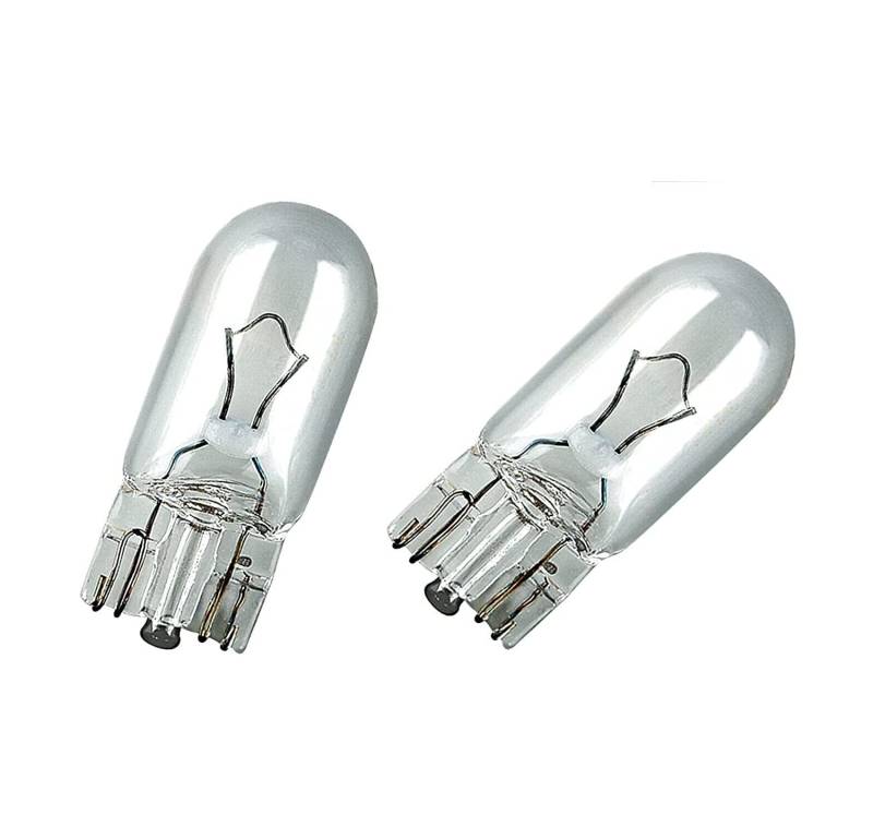 2x Jurmann W5W 12V Original Long Life Halogen Ersatz Birne für Standlicht Positionslicht Bremslicht Hecklicht Innenlicht - E-geprüft von Jurmann Trade