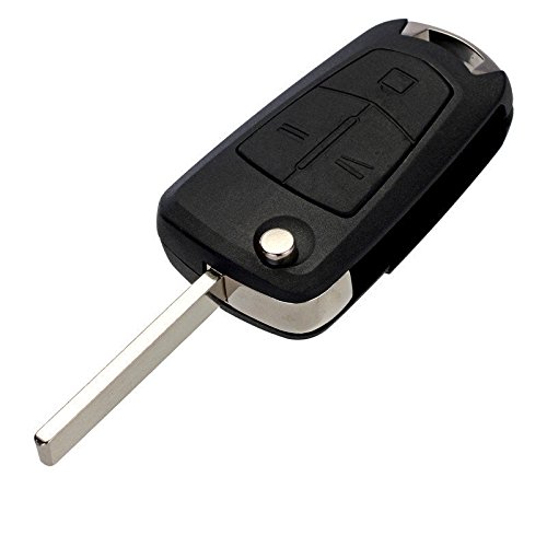 2x Opel Schlüssel Gehäuse Fernbedienung Klappschlüssel 3 Tasten KS02 