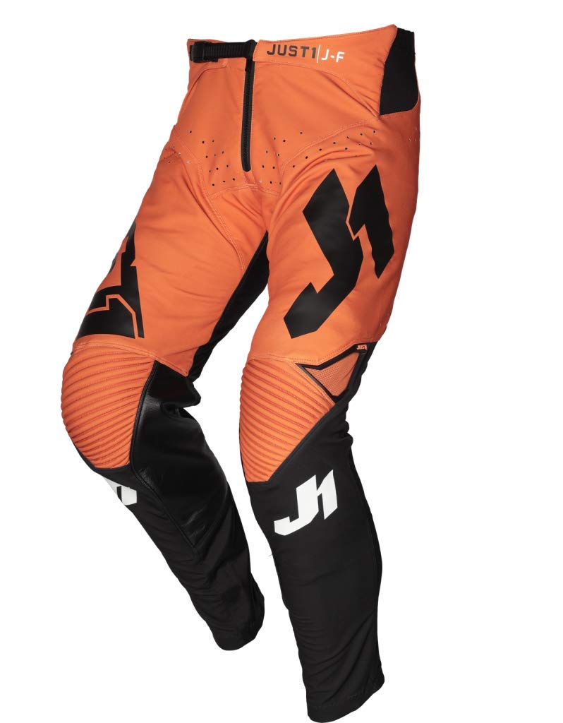 Just 1 Helmets J-FLEX PANTS AIR BLACK - ORANGE - TG 30 Nero - Arancio von Just 1 Helmets